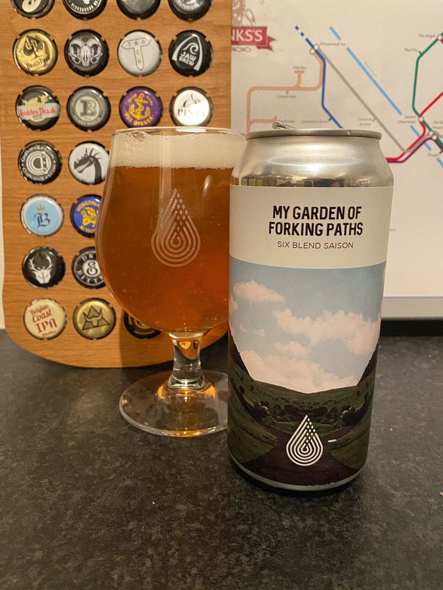 My garden of forking paths, England