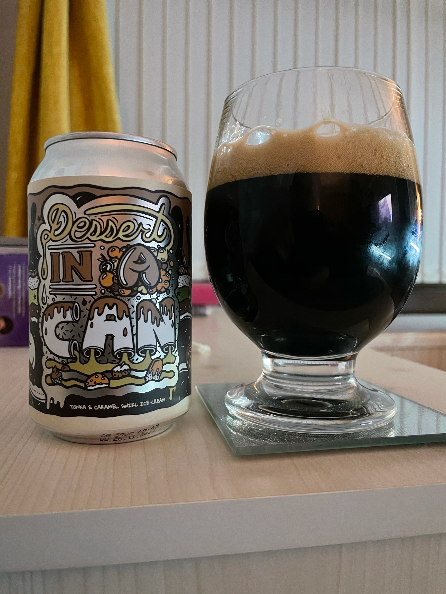 Dessert In A Can - Tonka & Caramel Swirl Ice-Cream, Norway