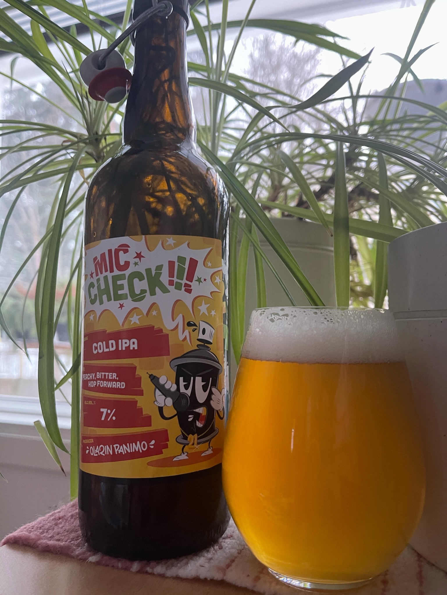 Mic Check!!! Cold IPA, Finland