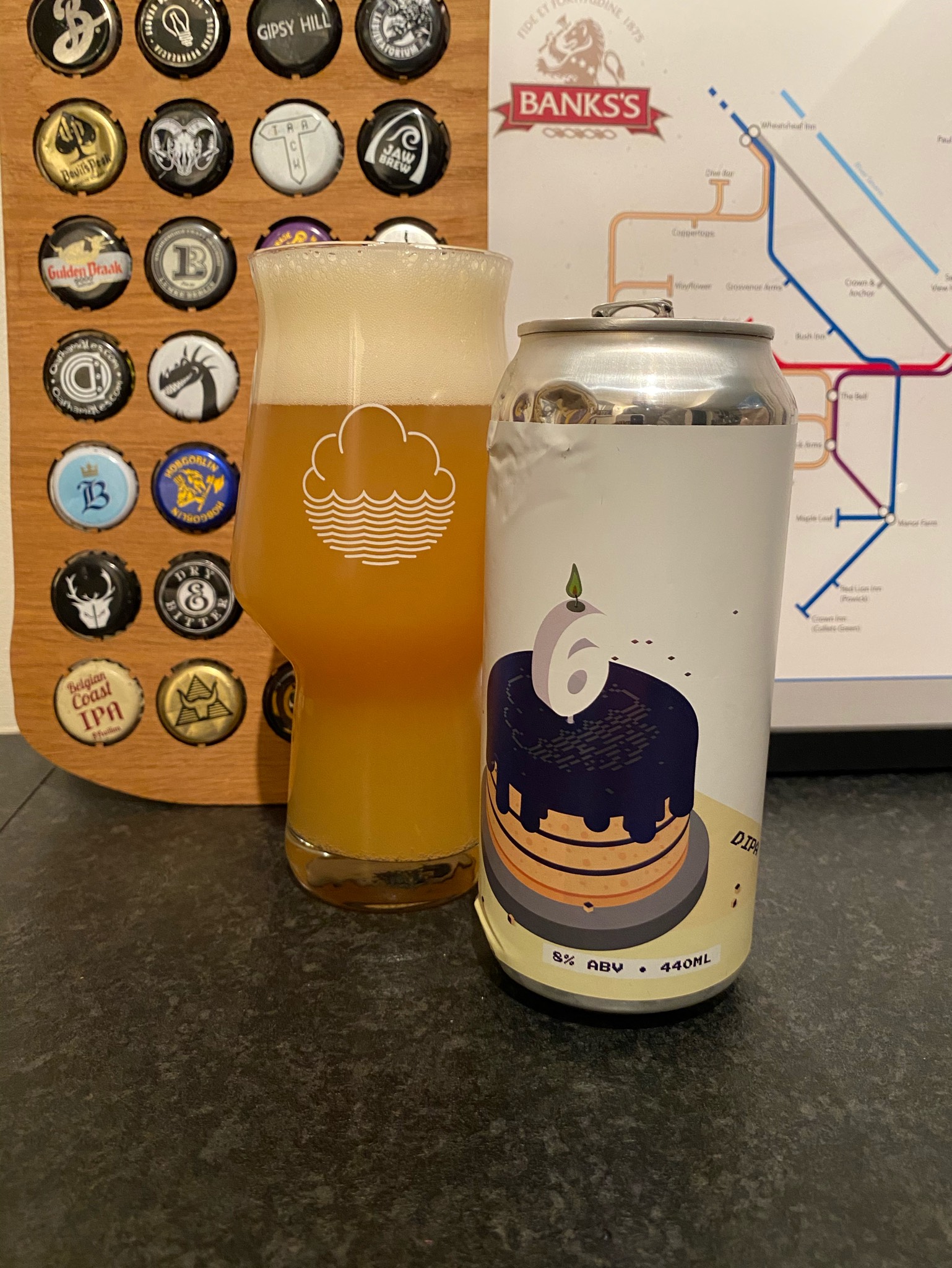 *Applies Virtual Background* (6th Birthday DIPA), England