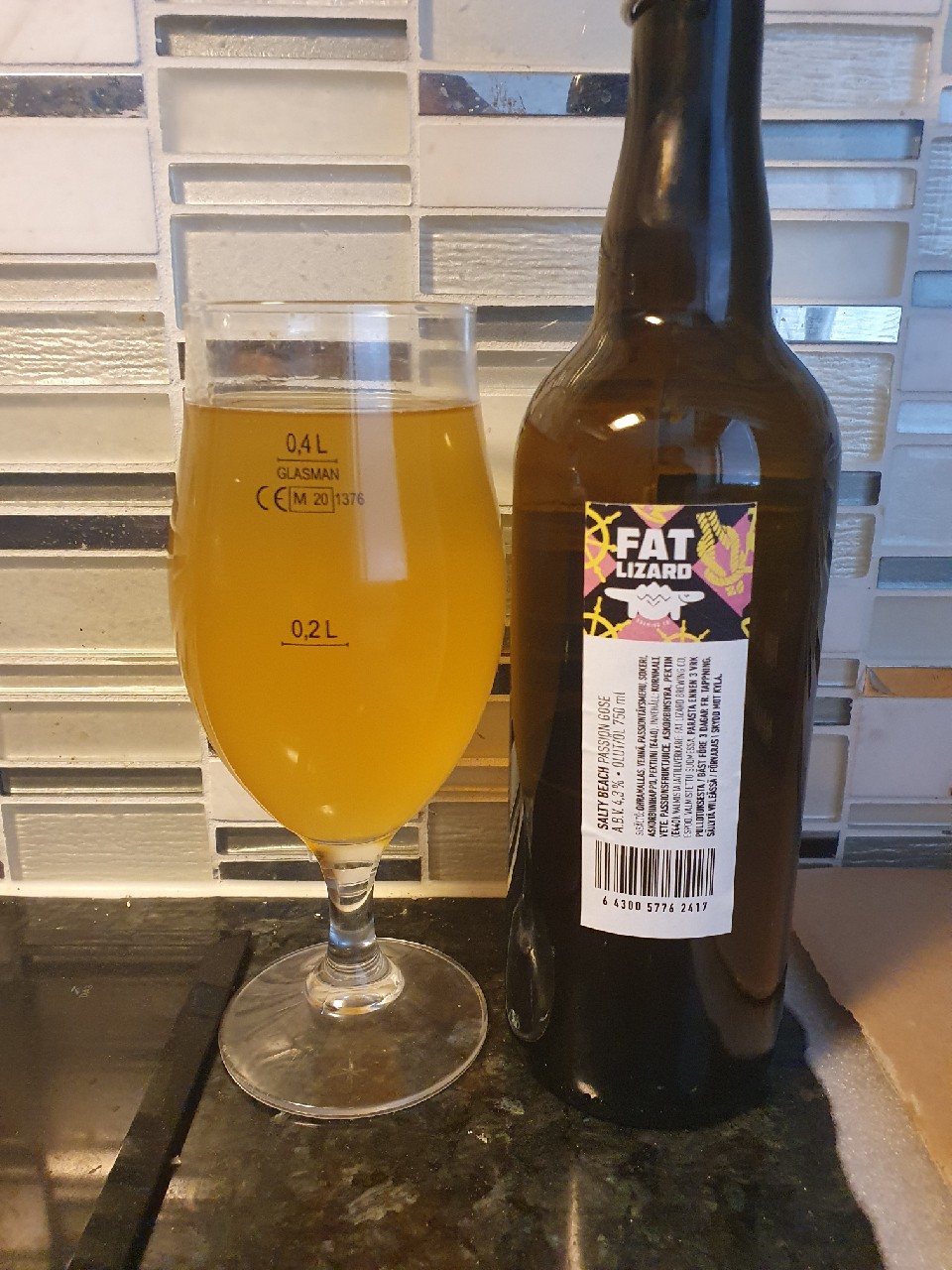 Salty Beach Gose (Passion Fruit Edition), Finland