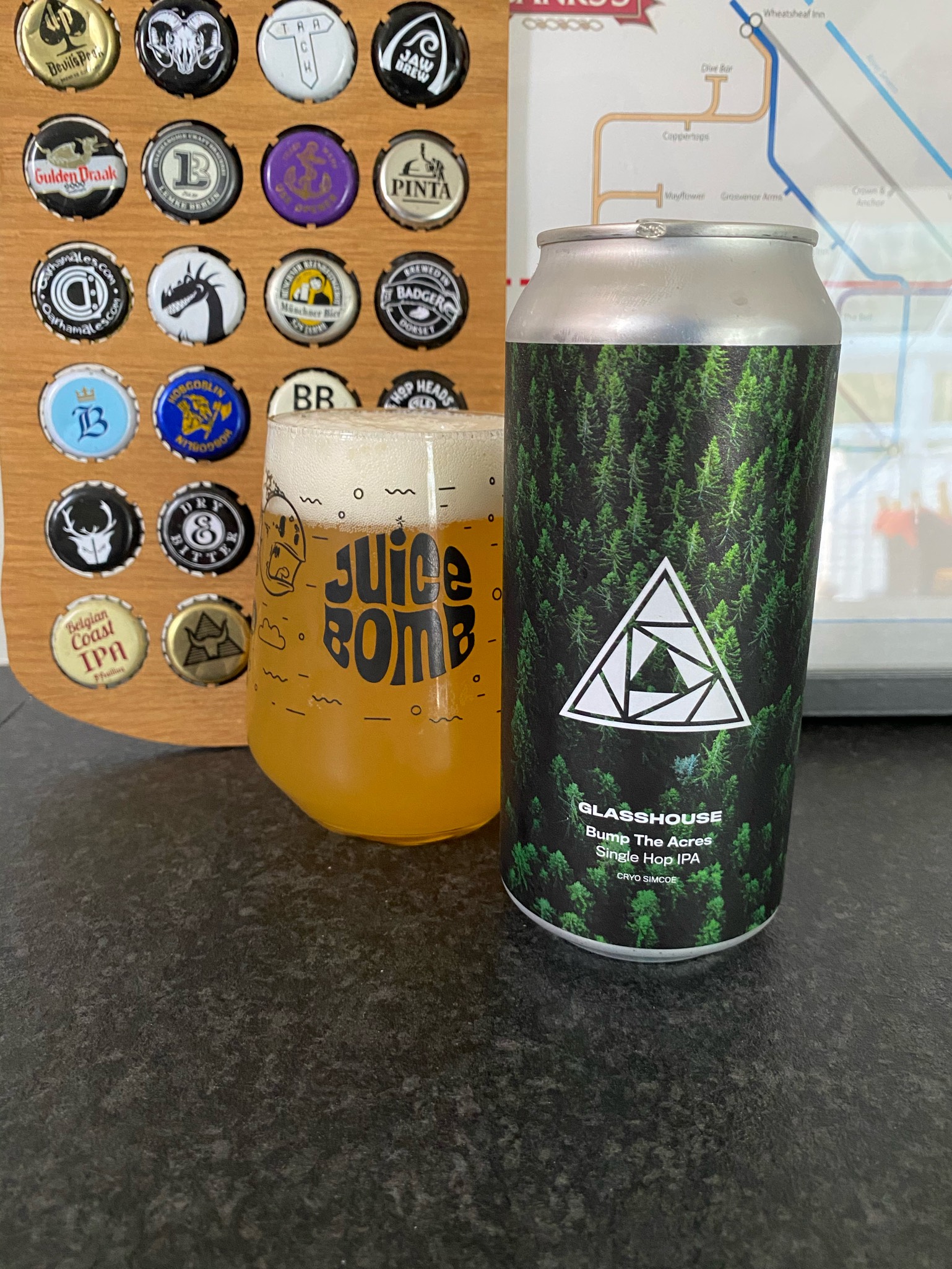 bump the acres, England