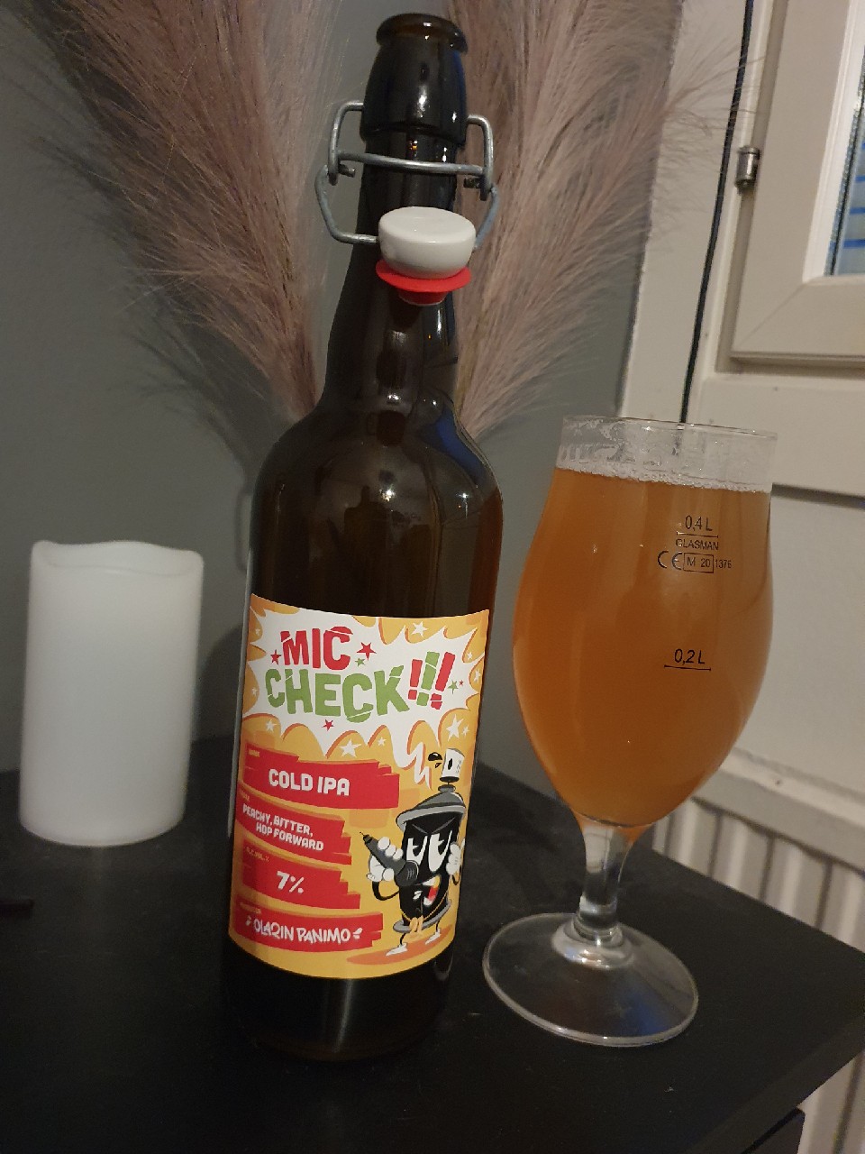 Mic Check!!! Cold IPA, Finland