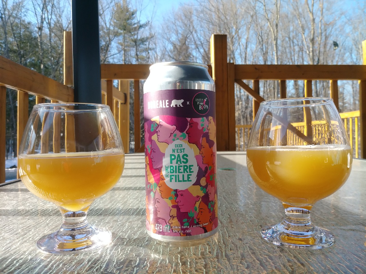 Ceci n'est pas une bière de fille, Canada