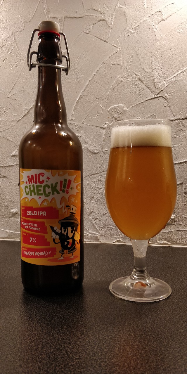 Mic Check!!! Cold IPA, Finland