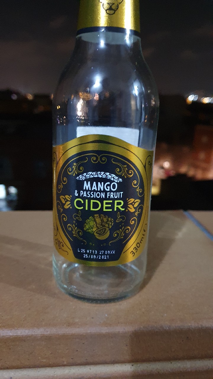 Mango & Passion Fruit Cider, England