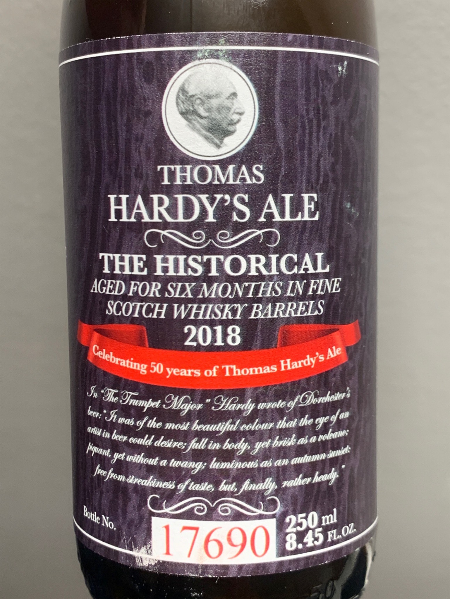 Thomas Hardy's Ale: The Historical (2018), England