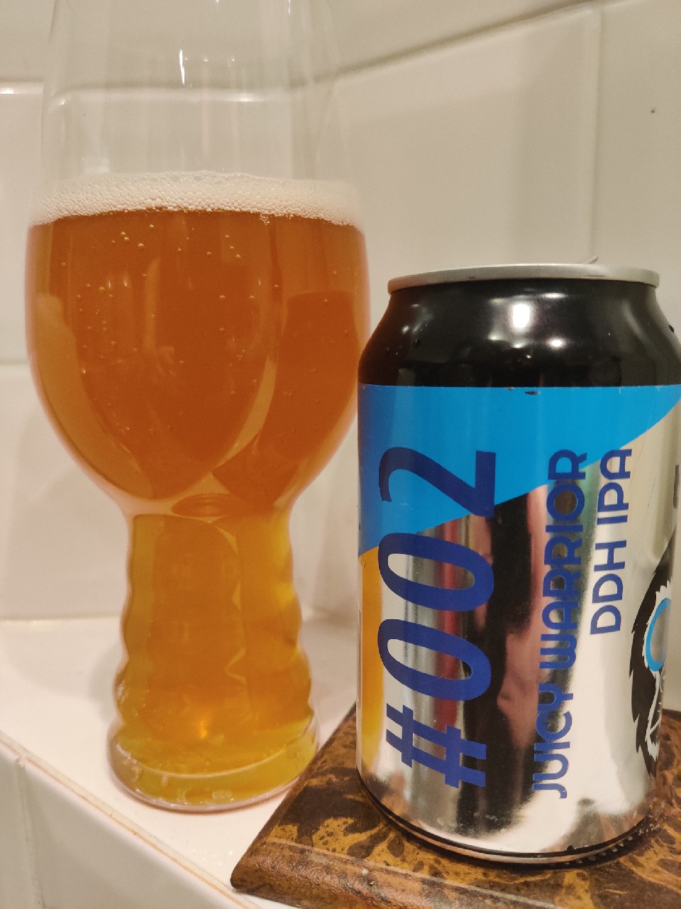 #002 Juicy Warrior DDH IPA, Finland