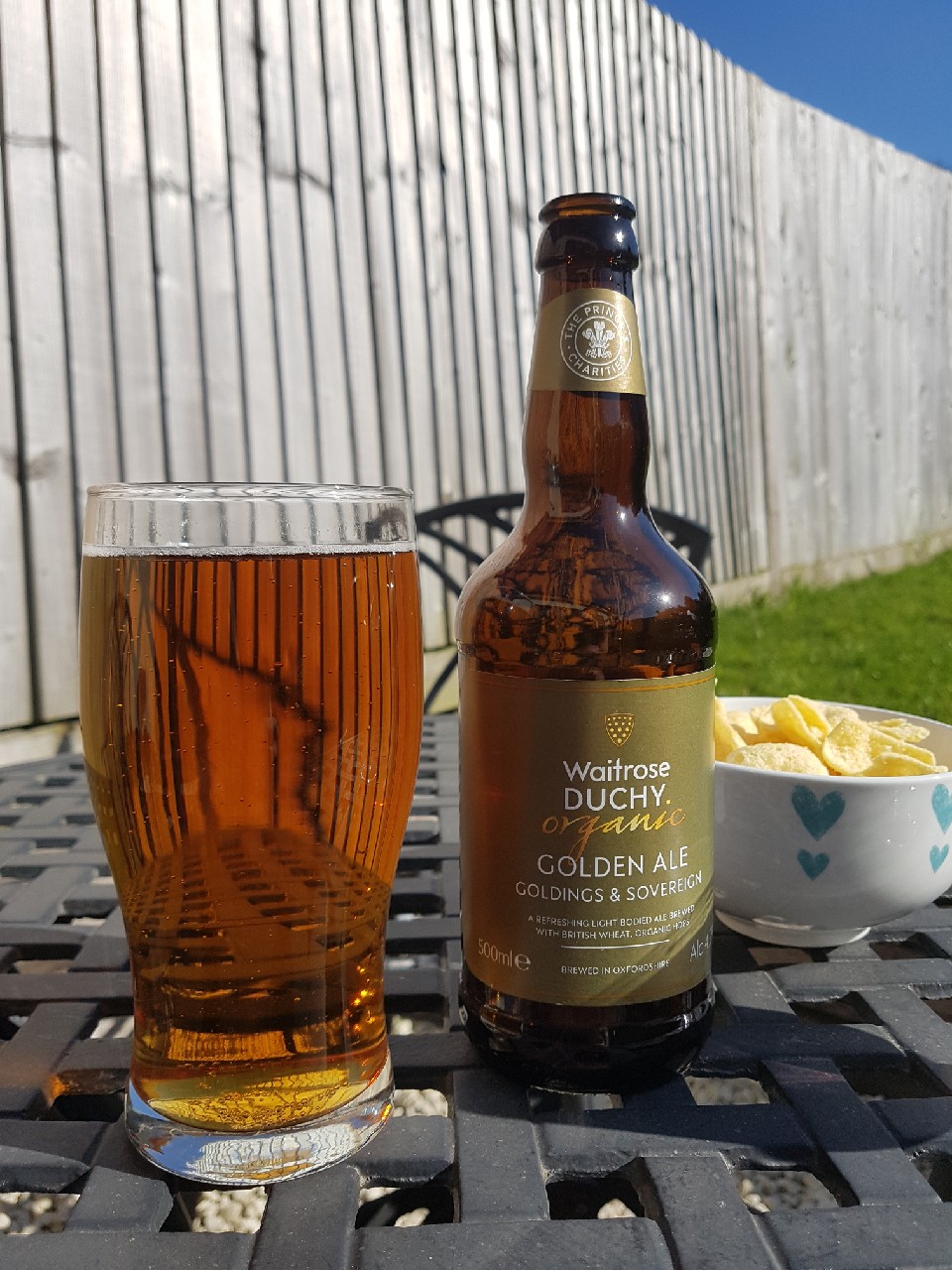 Duchy Organic Golden Ale, England