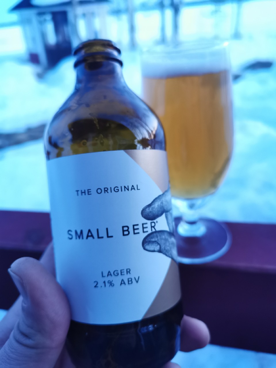 The Original Small Beer Lager, England