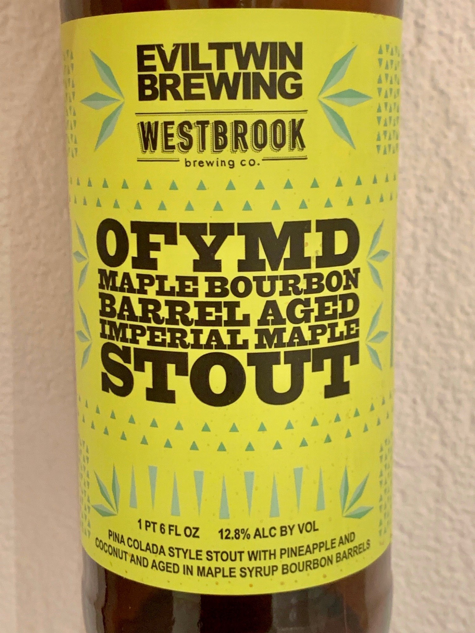 OFYMD Maple Bourbon Barrel Aged Imperial Maple Stout, United States