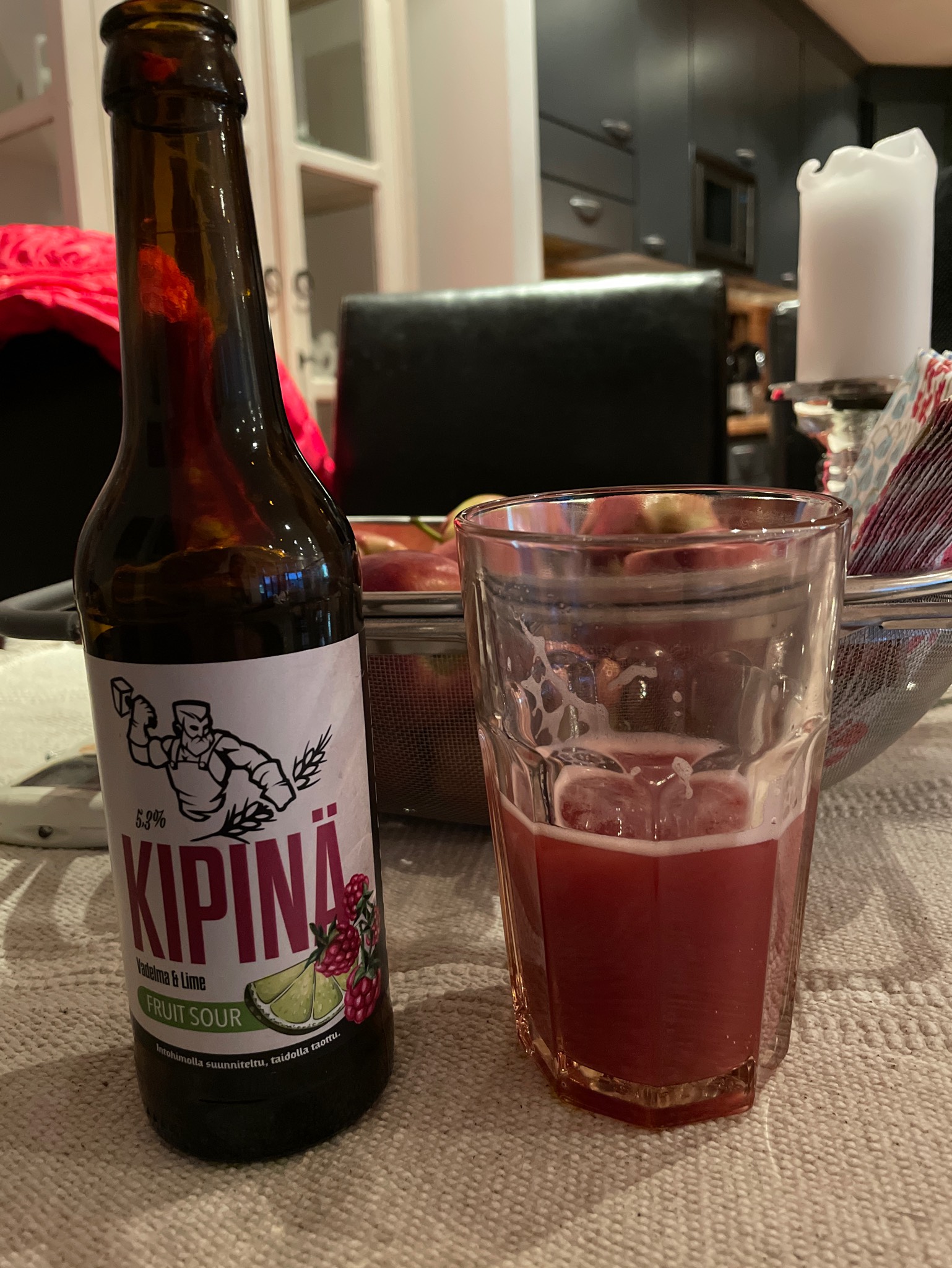 Kipinä: Vadelma & Lime, Finland