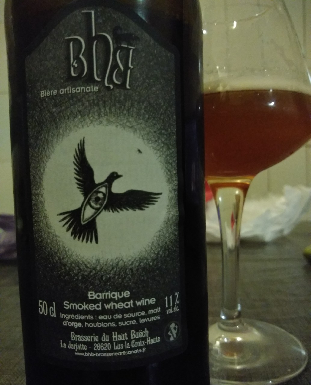 BHB Barrique Smocked Wheat Wine, France