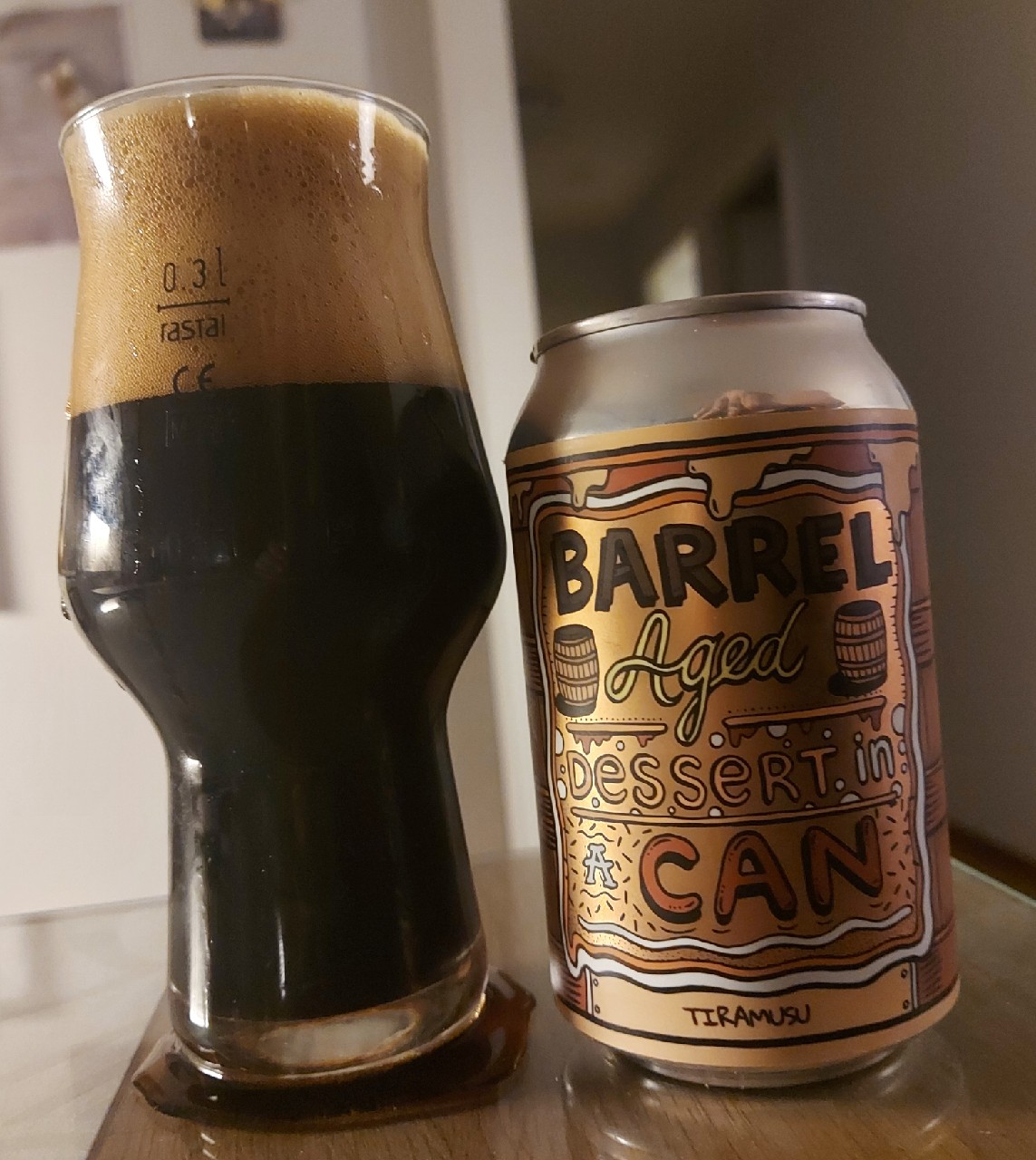 Barrel Aged Dessert In A Can - Tiramisu, Norway