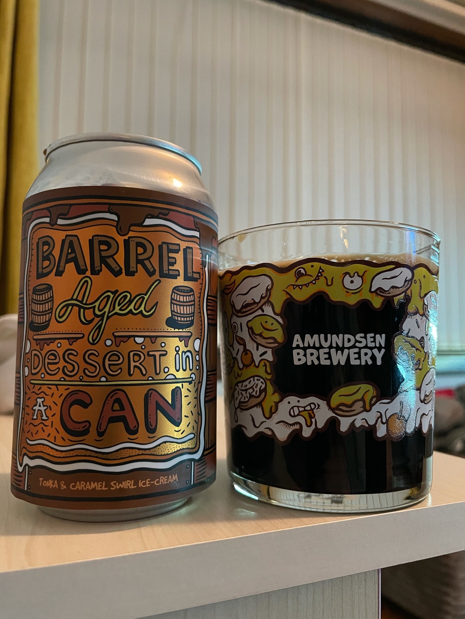 Dessert In A Can - Tonka & Caramel Swirl Ice-Cream, Norway