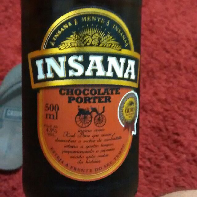 Insana Chocolate Porter, Brazil