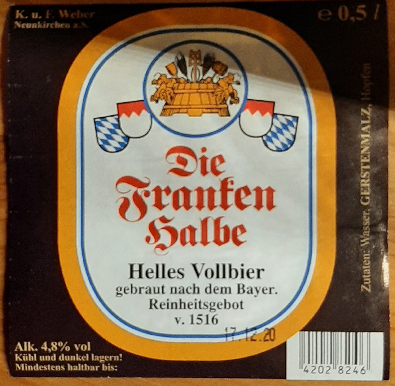 Die Franken Halbe, Germany