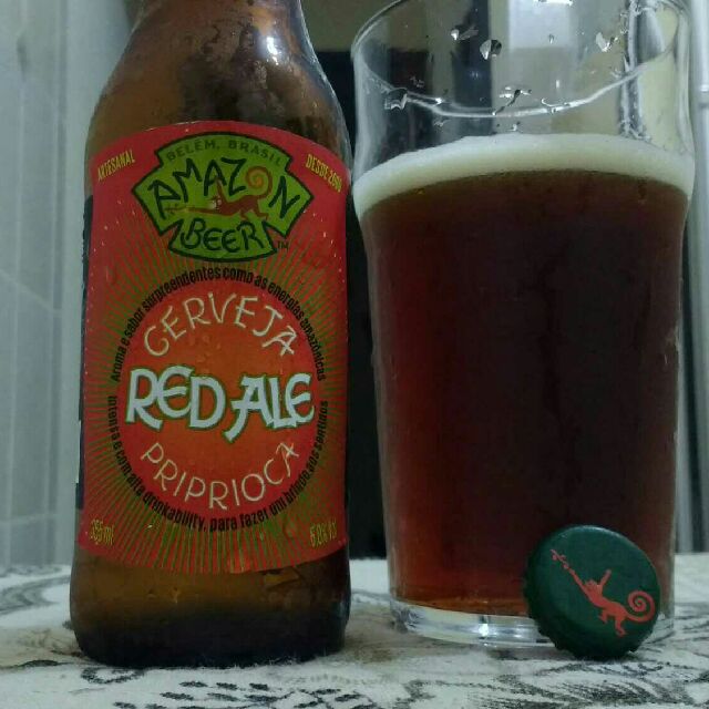 Cerveja Red Ale Priprioca, Brazil