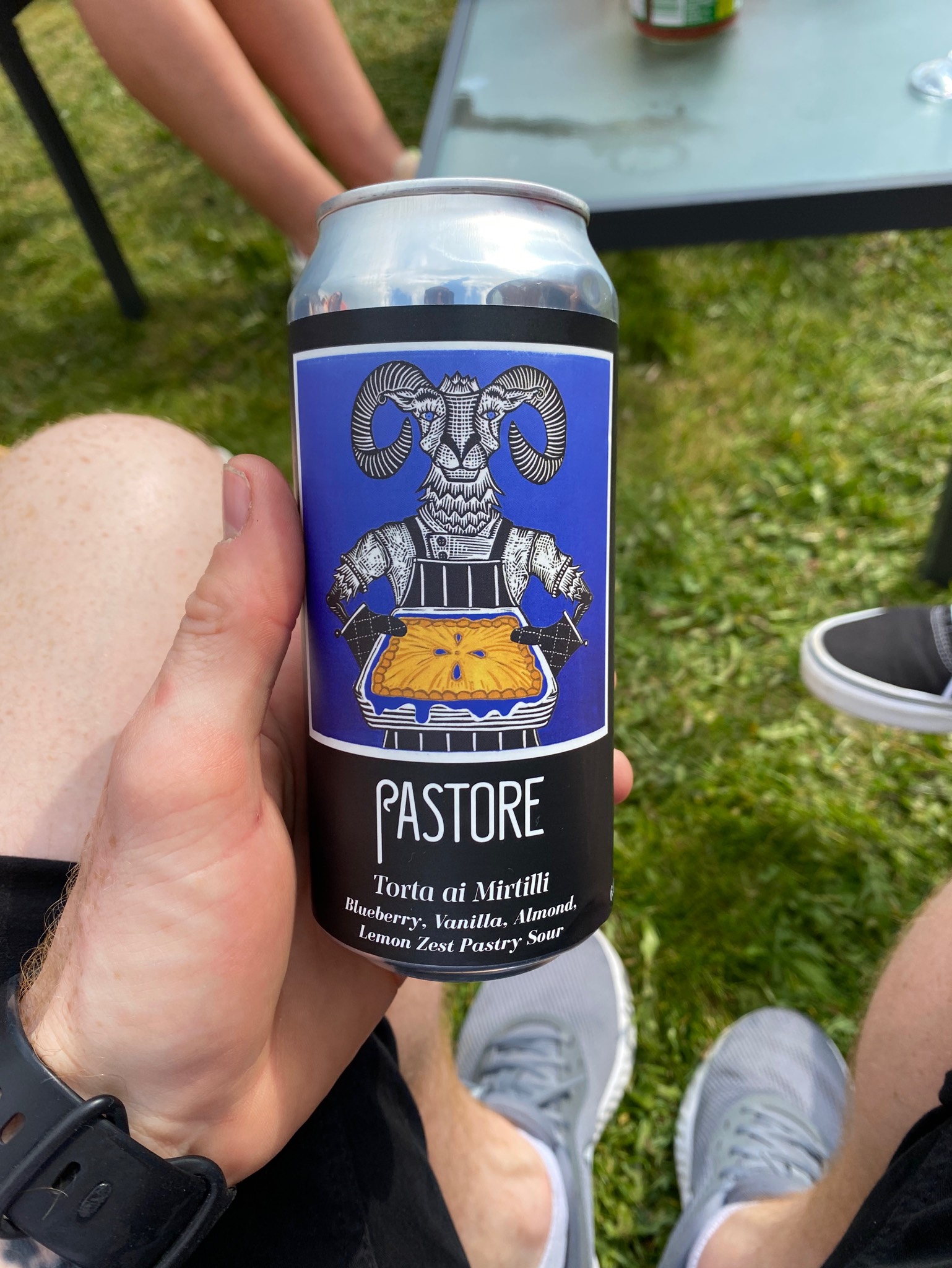 Torta ai Mirtilli, England