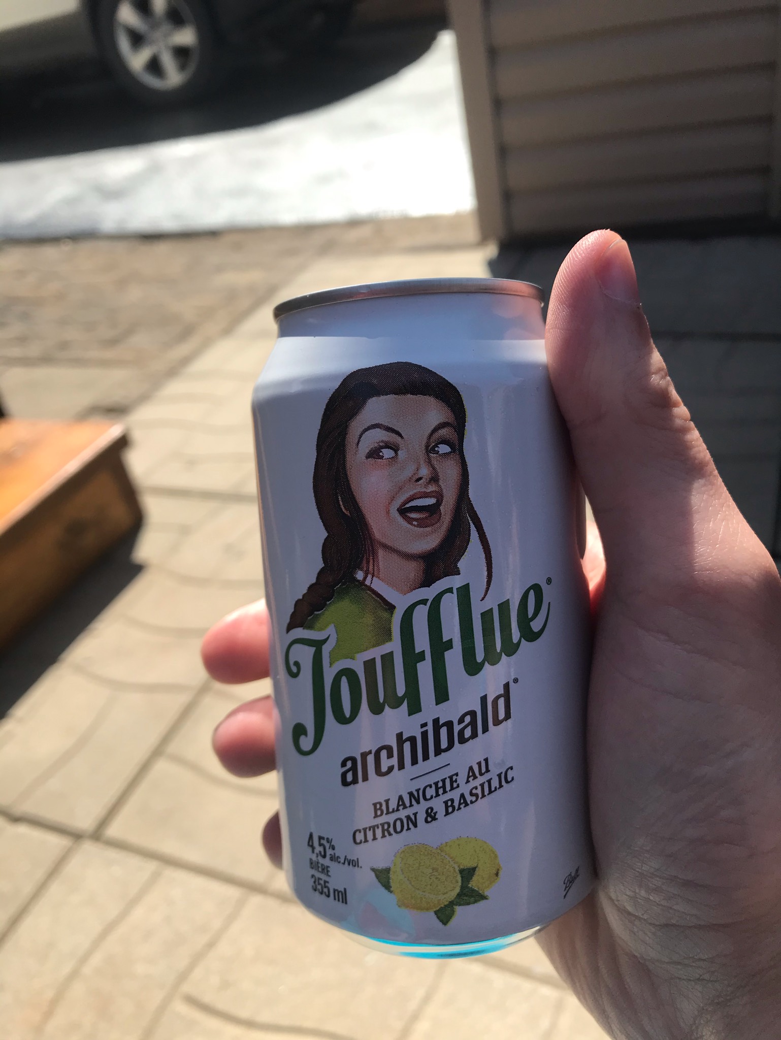 Joufflue Citron & Basilic, Canada