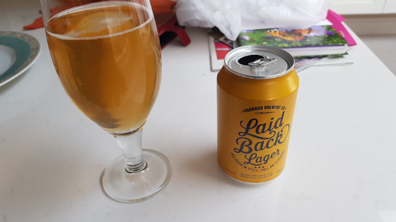 Laid Back Lager, England