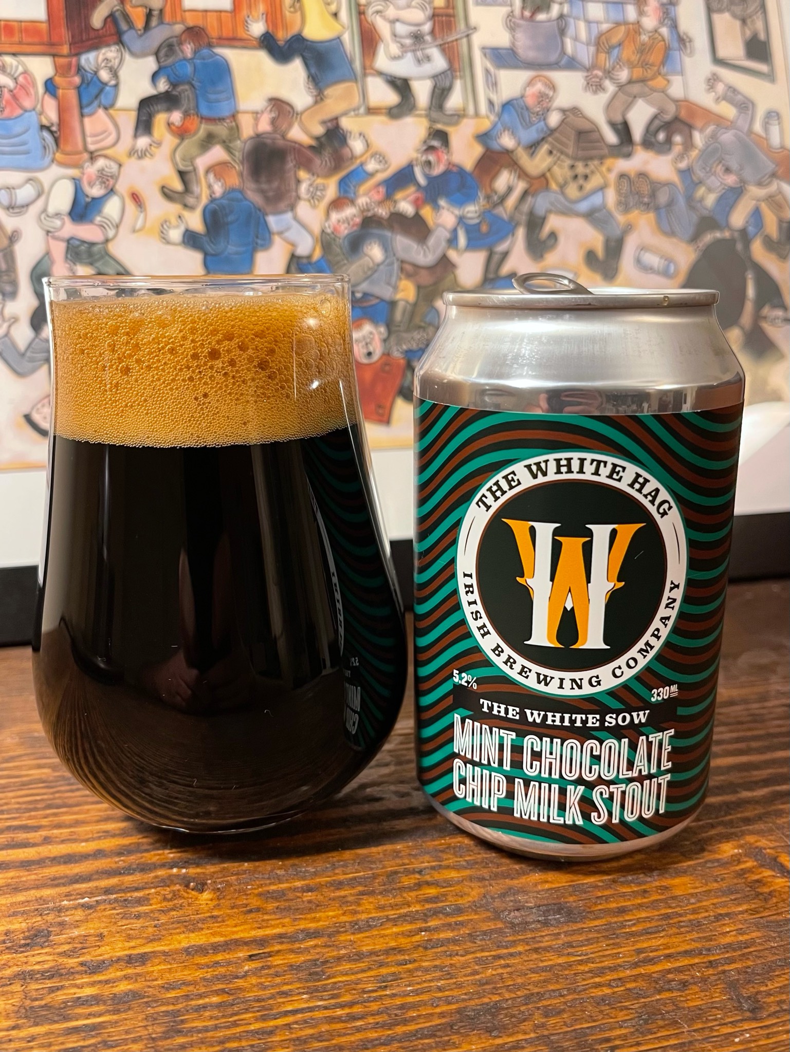 The White Sow - Mint Chocolate Chip Milk Stout, Ireland