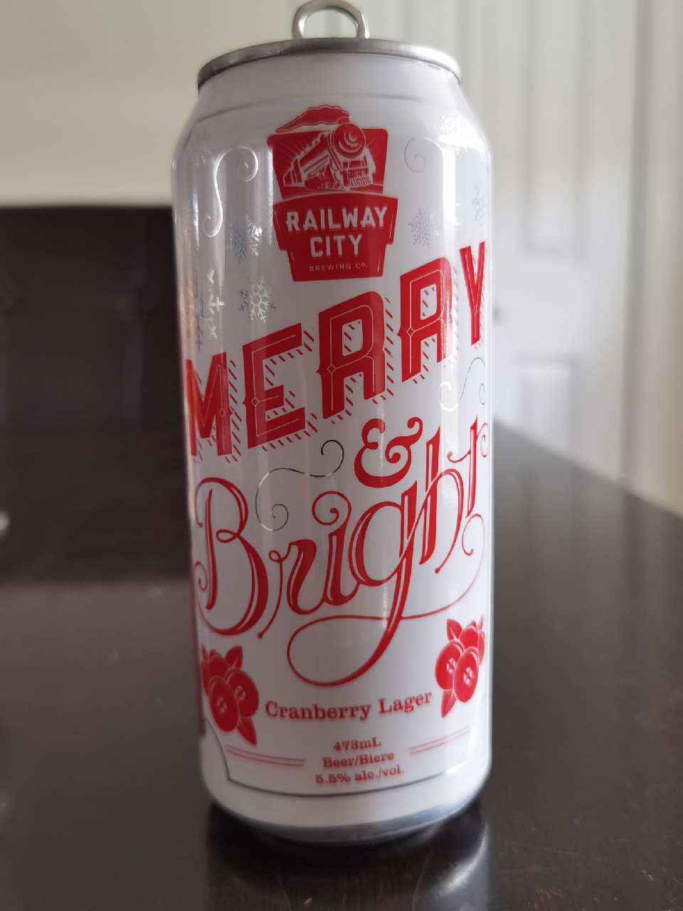 Merry & Bright Cranberry Lager, Canada