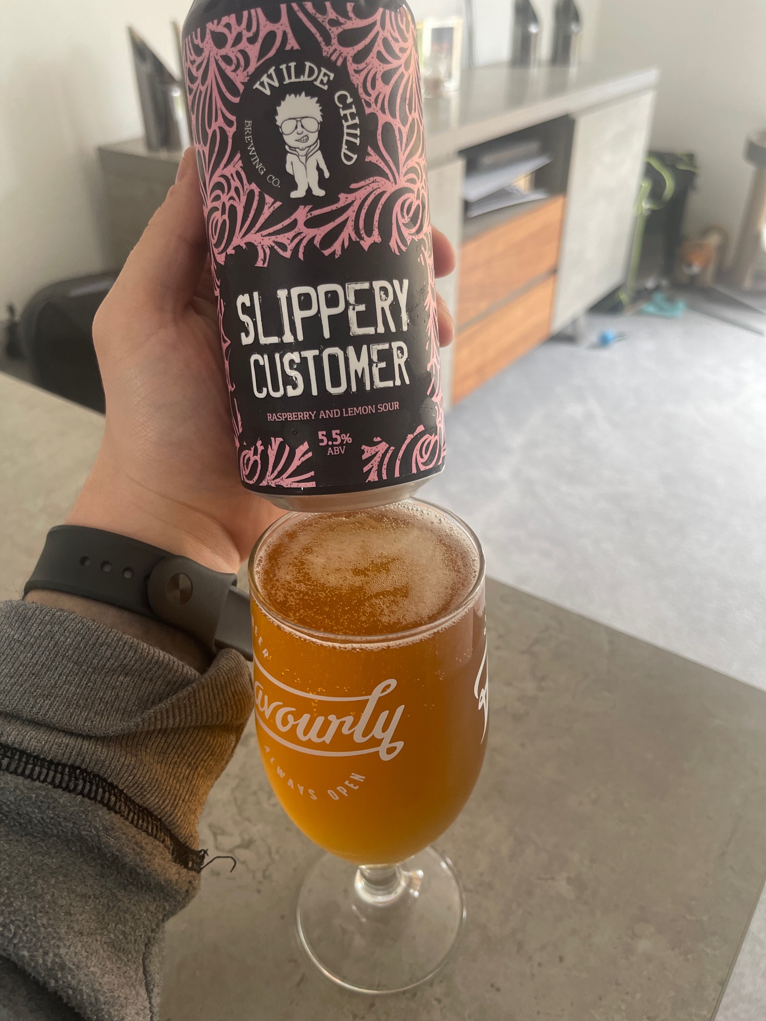 Slippery Customer, England