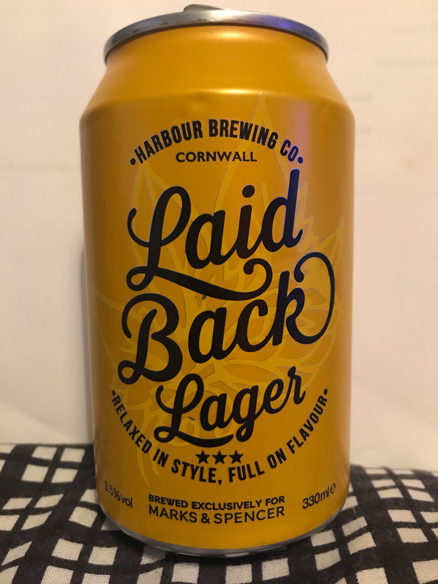 Laid Back Lager, England