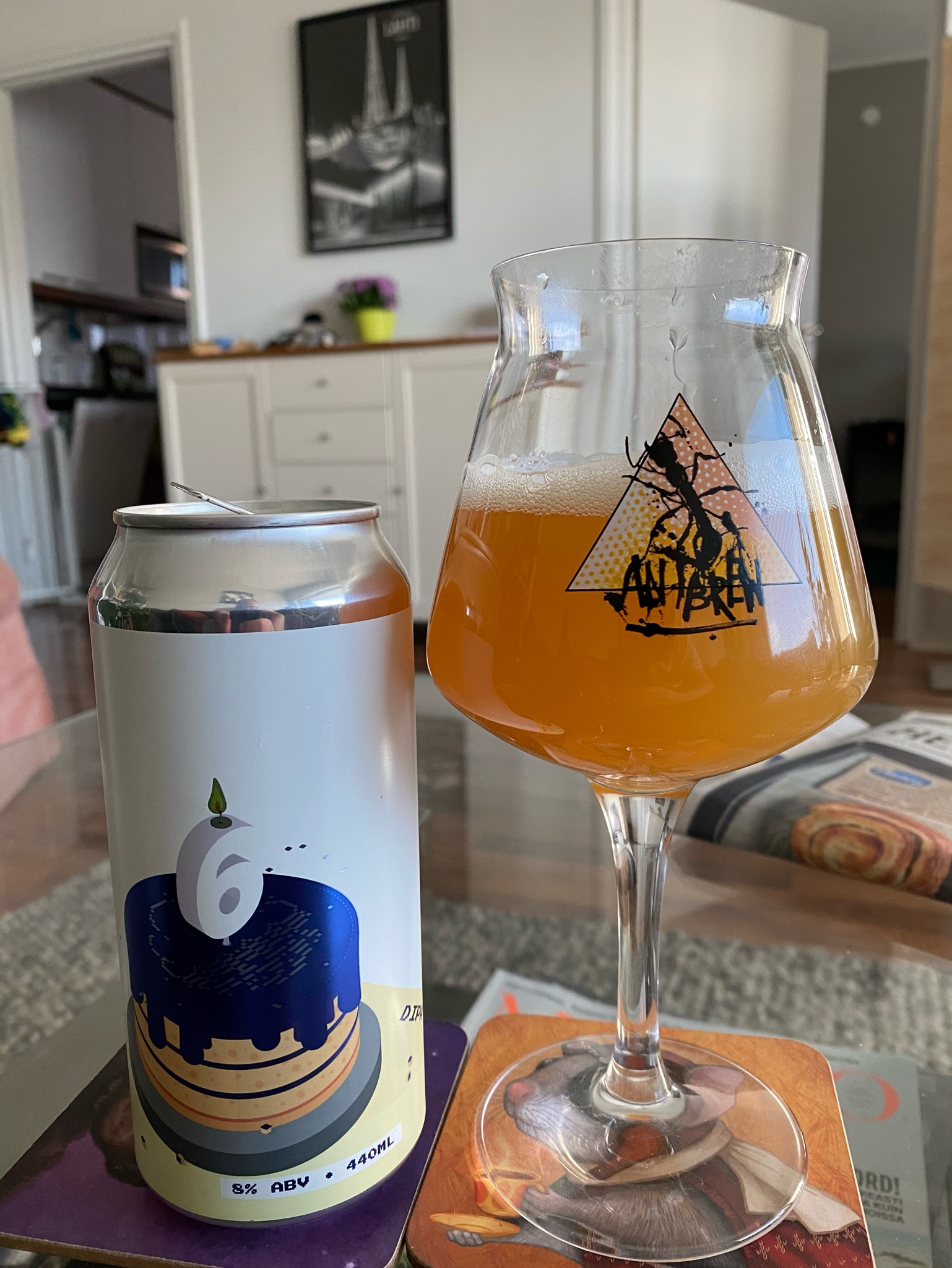 *Applies Virtual Background* (6th Birthday DIPA), England