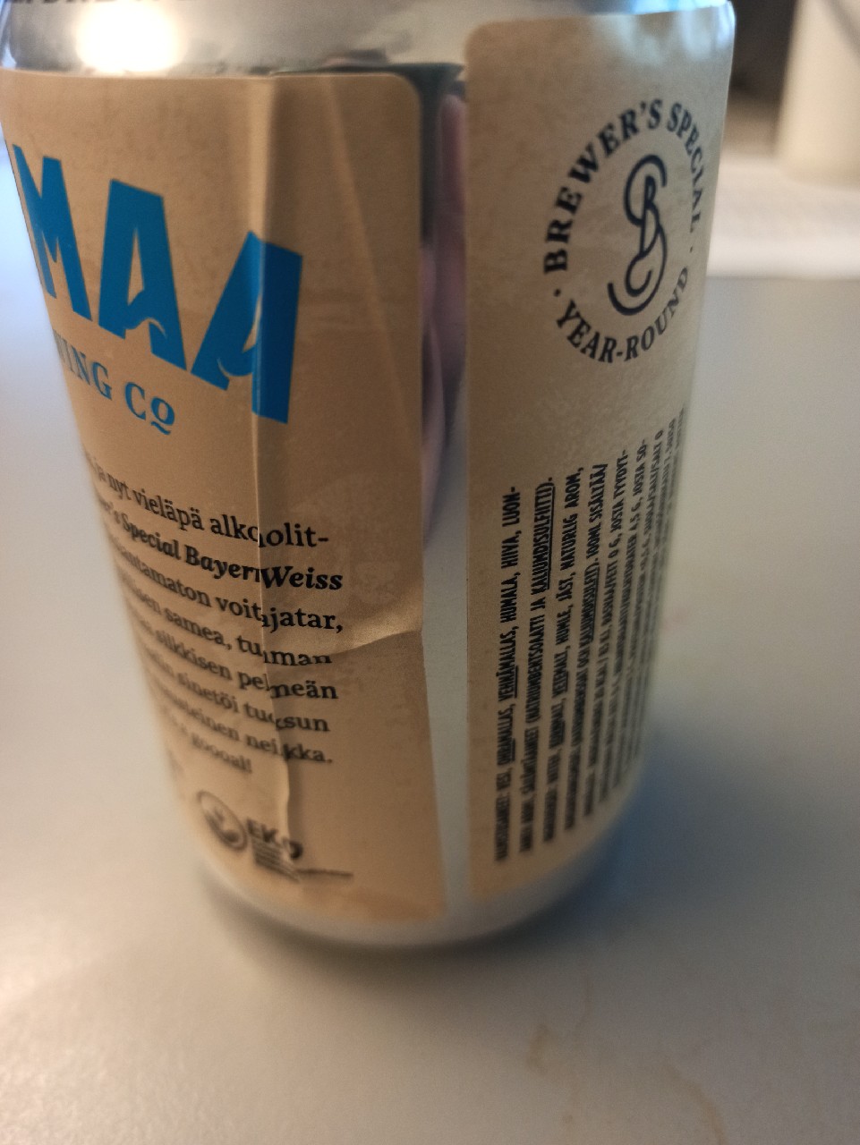 Brewer's Special Bayern Weiss Alc-Free, Finland