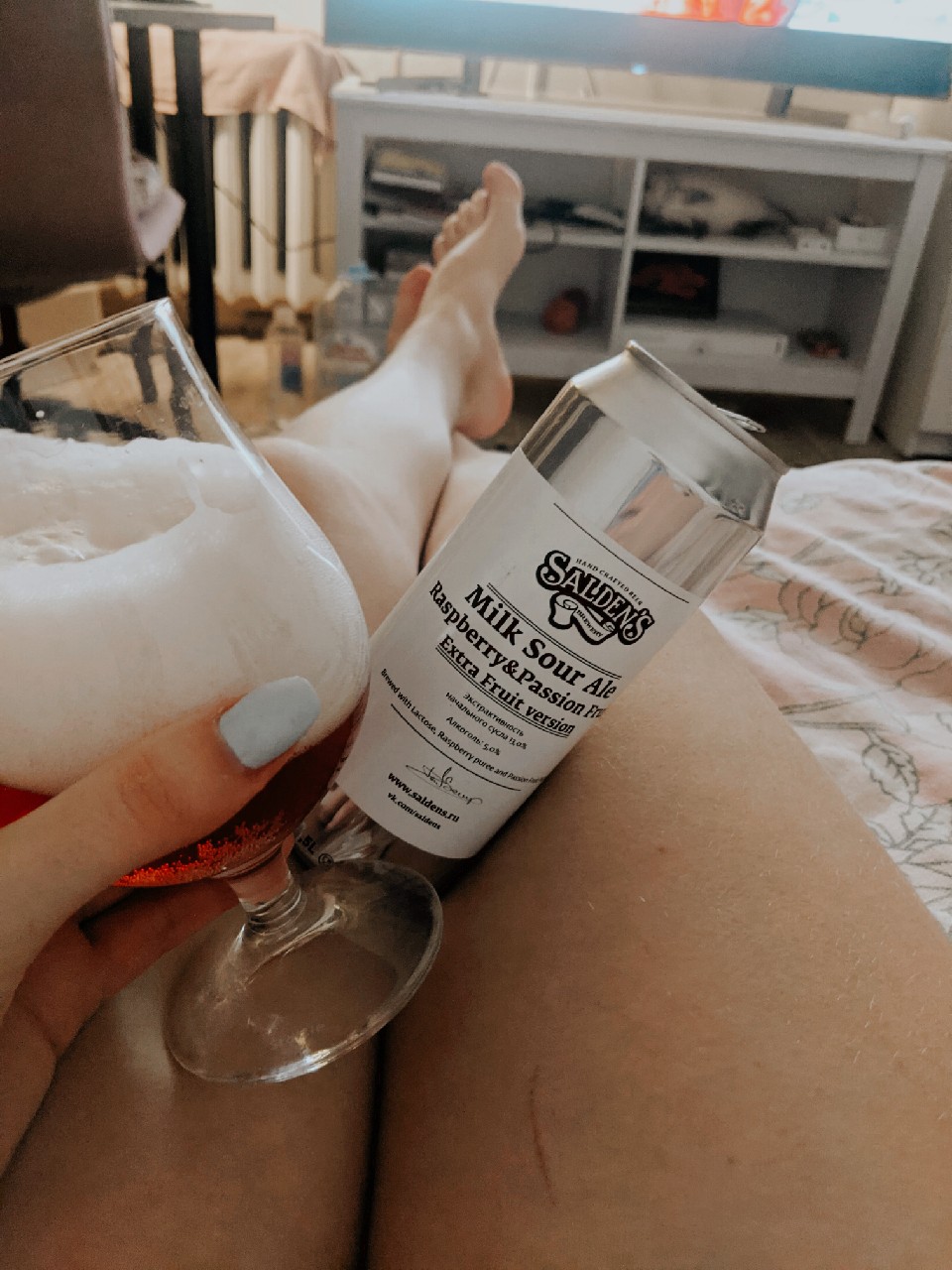 Milk sour ale raspberry & passion fruit, Russia