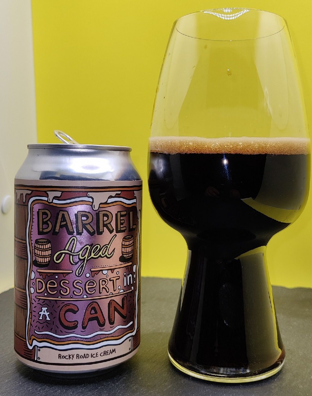 Barrel Aged Dessert In A Can - Rocky Road Ice Cream, Norway