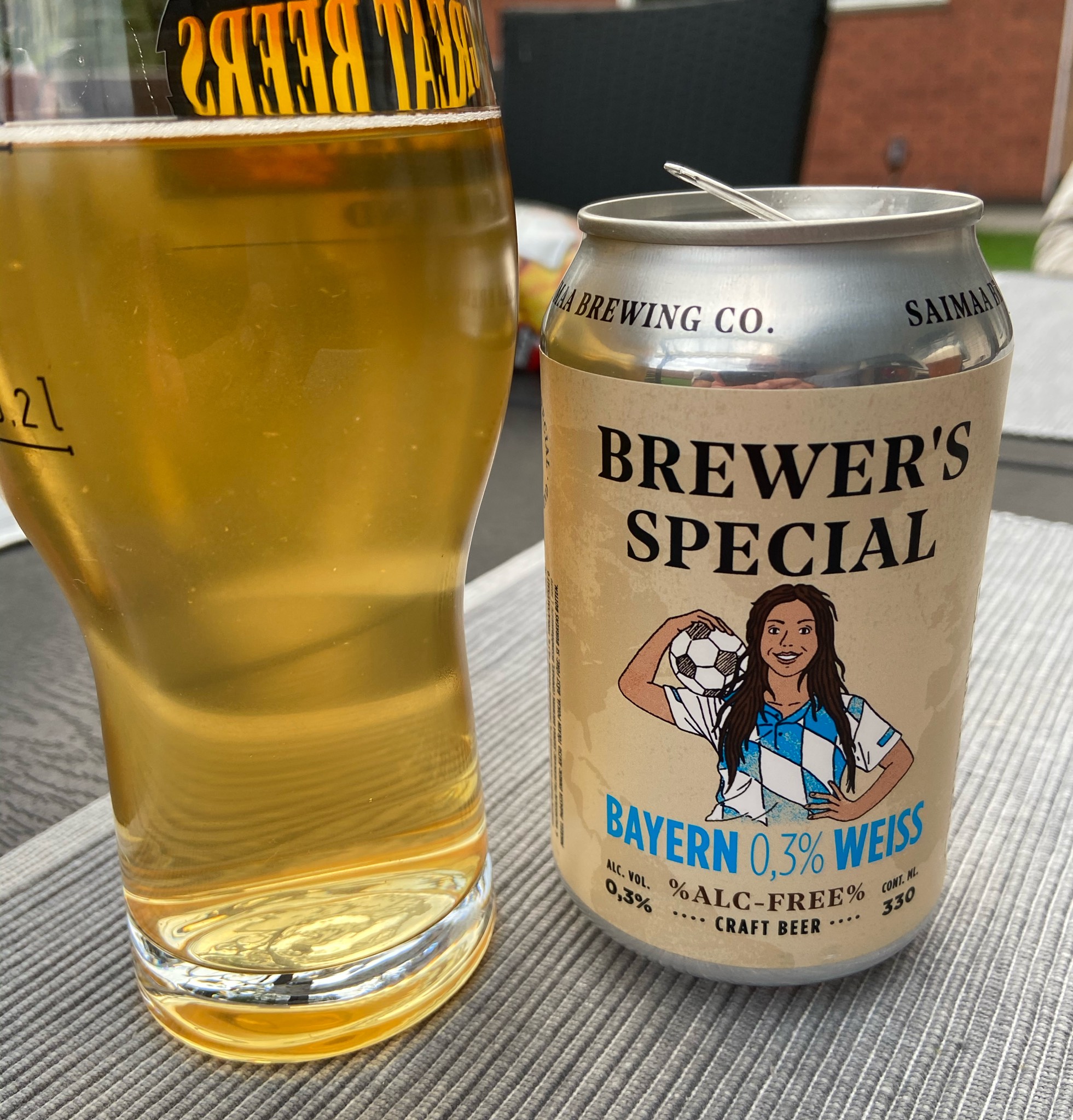 Brewer's Special Bayern Weiss Alc-Free, Finland