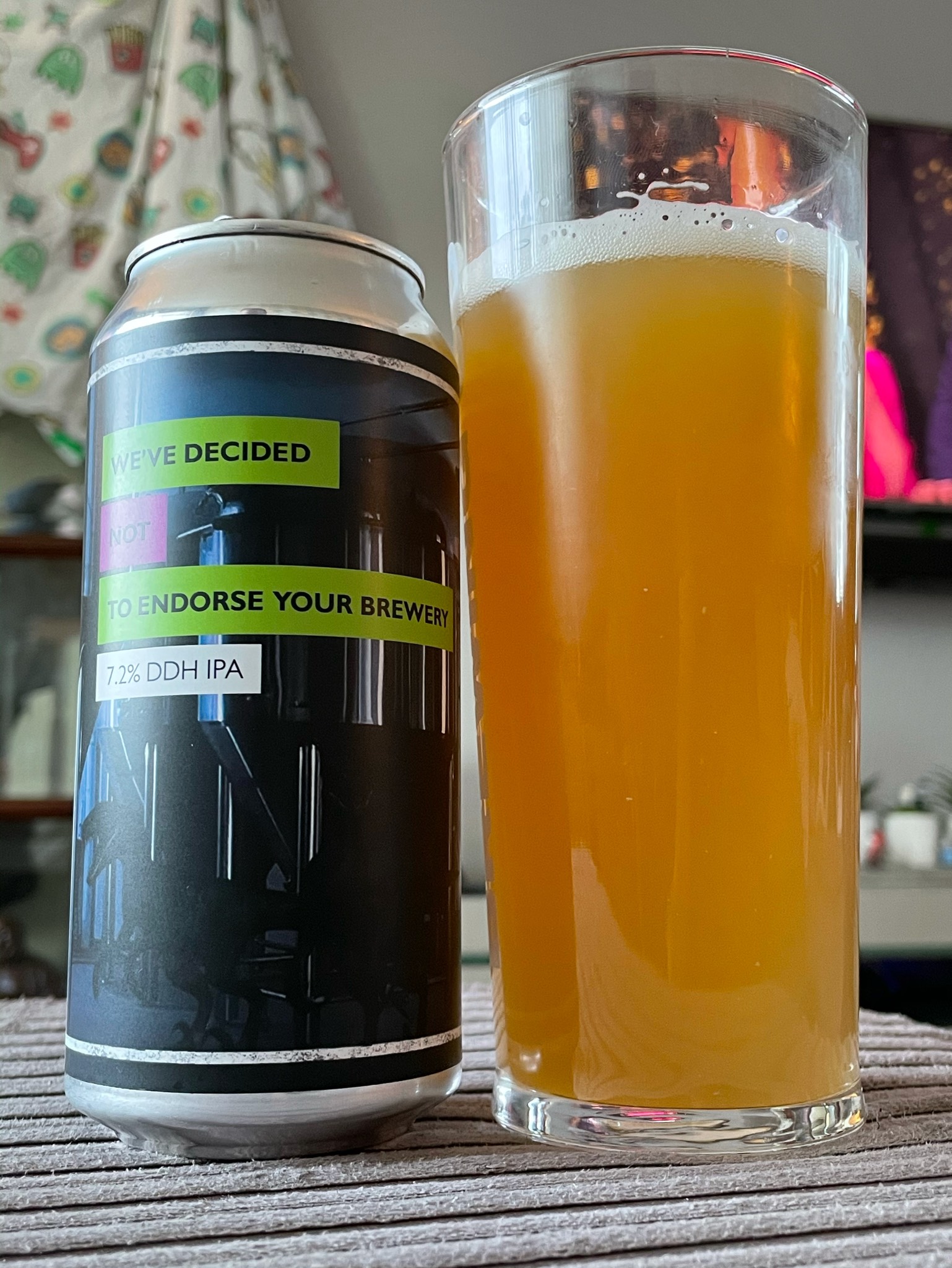 We've Decided Not to Endorse Your Brewery, England