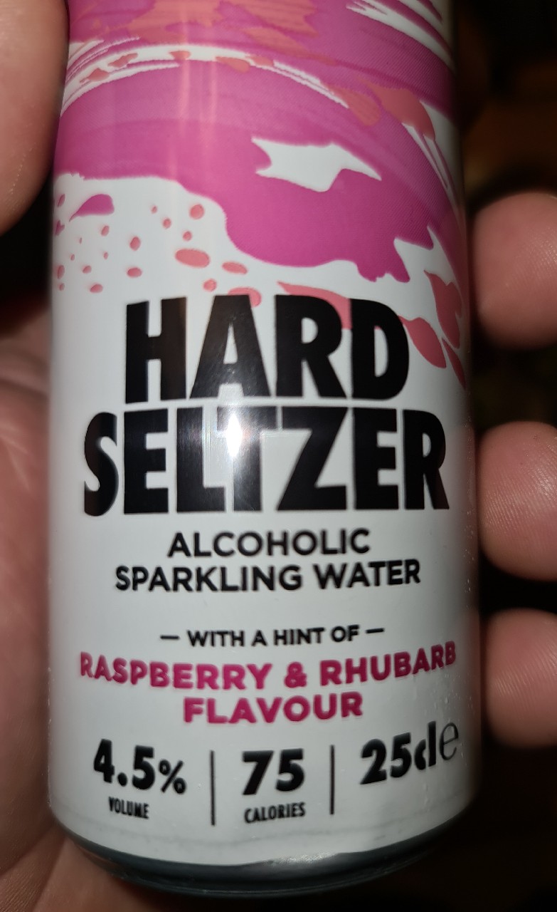 M&S Hard Seltzer Raspberry & Rhubarb, England