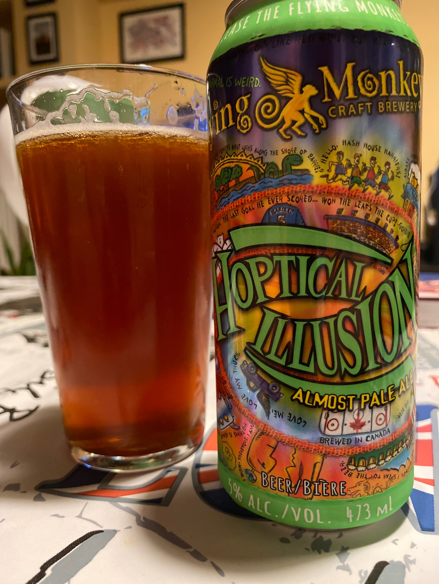 Hoptical Illusion, Canada