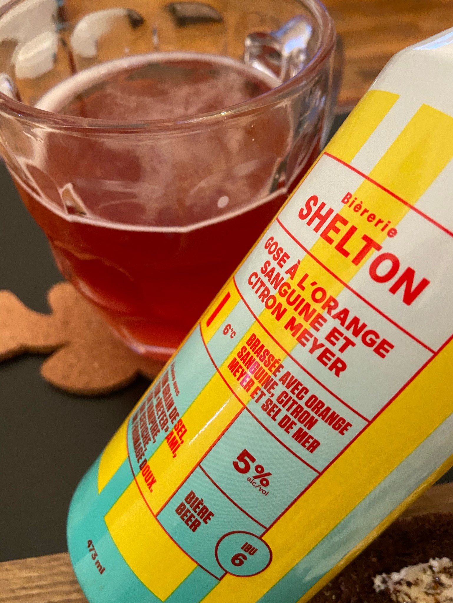 Gose à l'orange sanguine et citron meyer, Canada