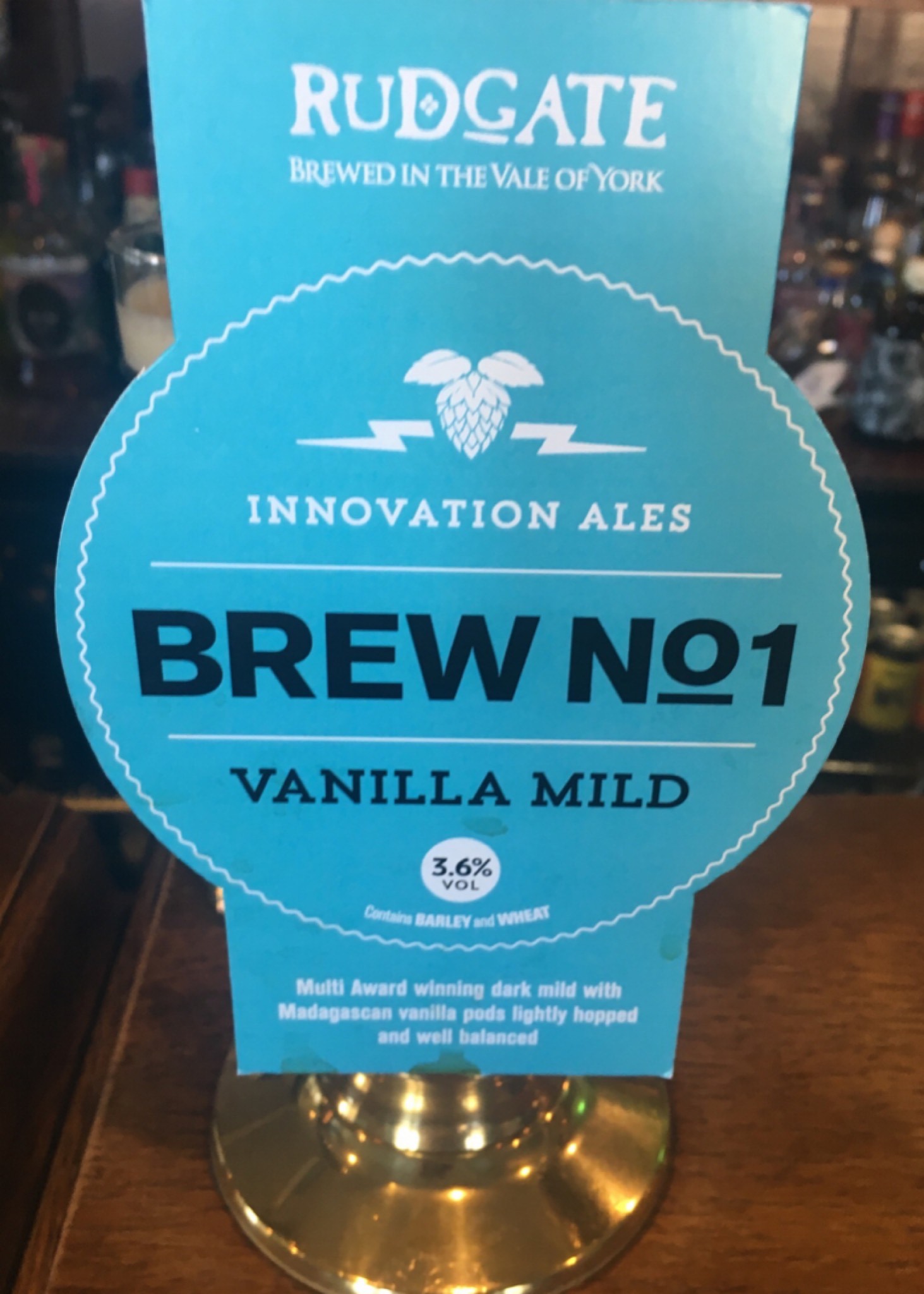 Brew №1 - Vanilla Mild, England