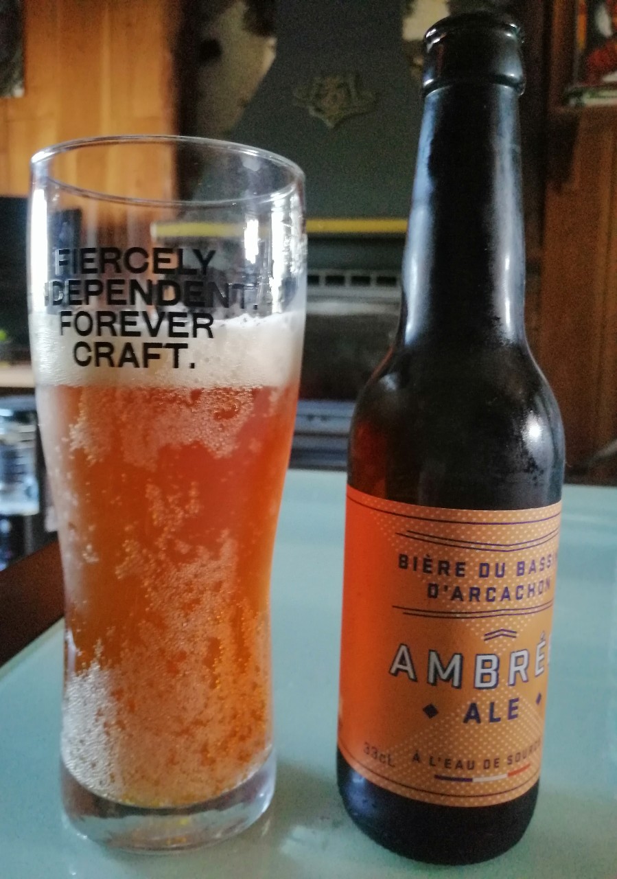 Bière Du Bassin D'Arcachon Ambrée, France