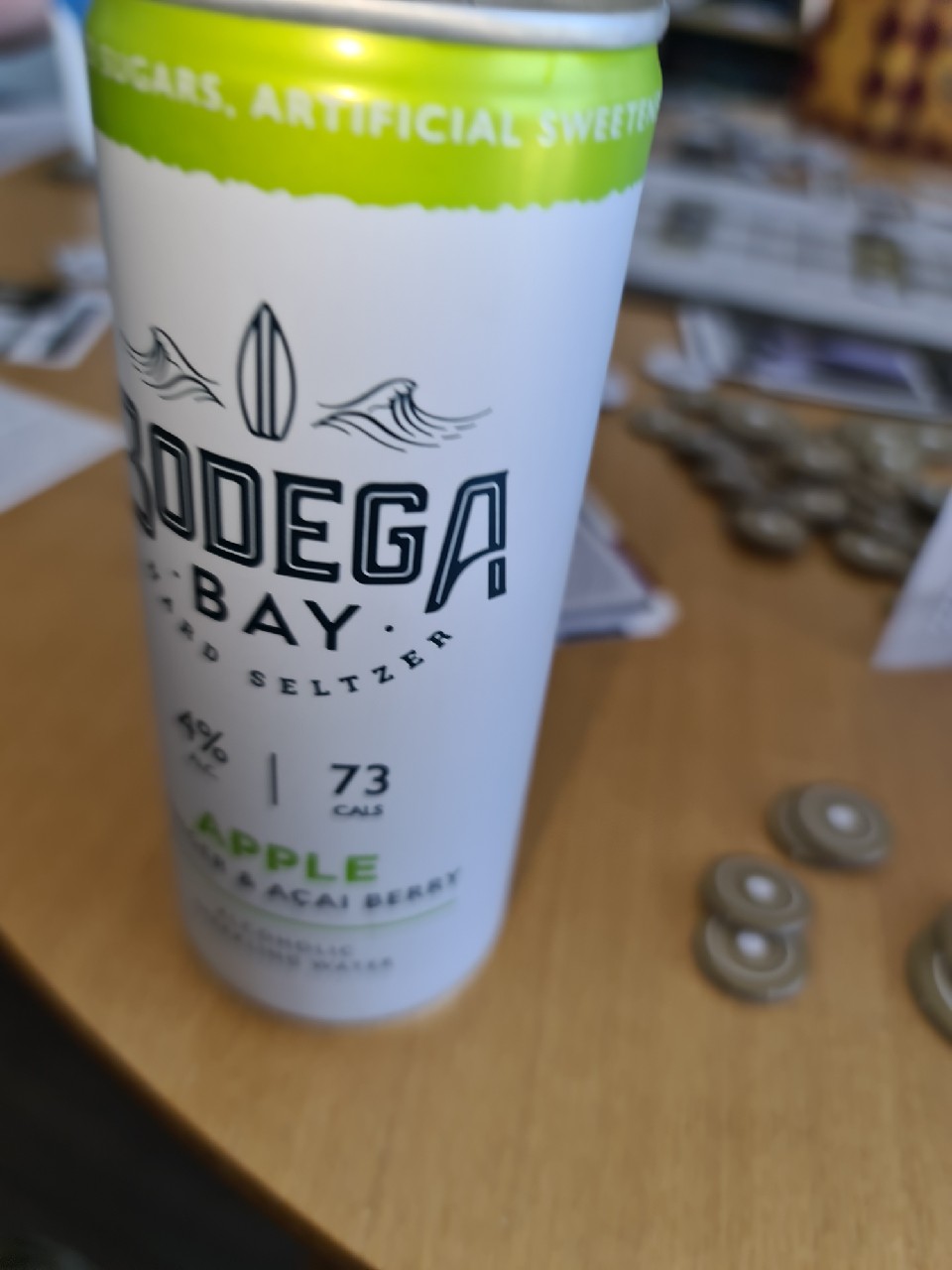 Hard Seltzer - Apple, Ginger & Açai Berry, Bodega Bay