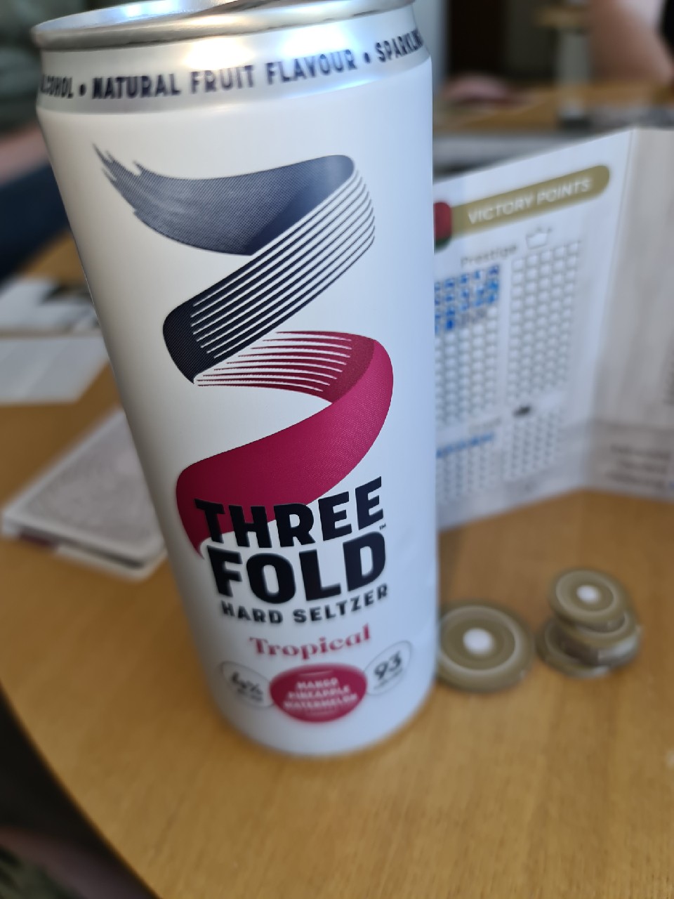 Three Fold Hard Seltzer - Tropical, England