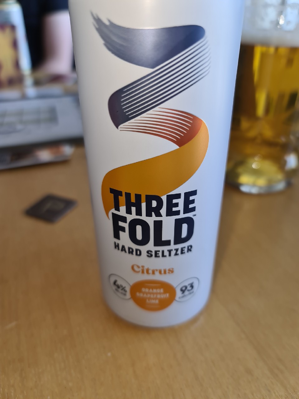Three Fold Hard Seltzer - Citrus, England