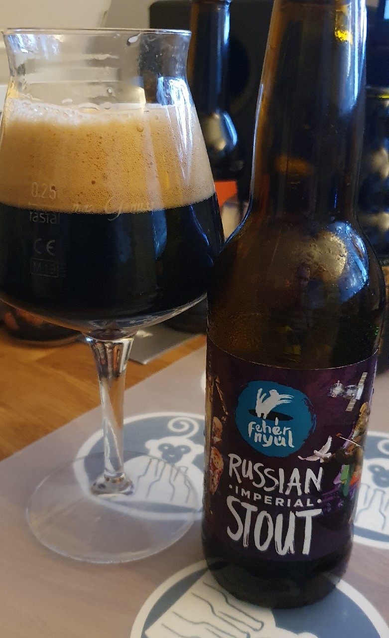 Fehér Nyúl Russian Imperial Stout 2020, Hungary