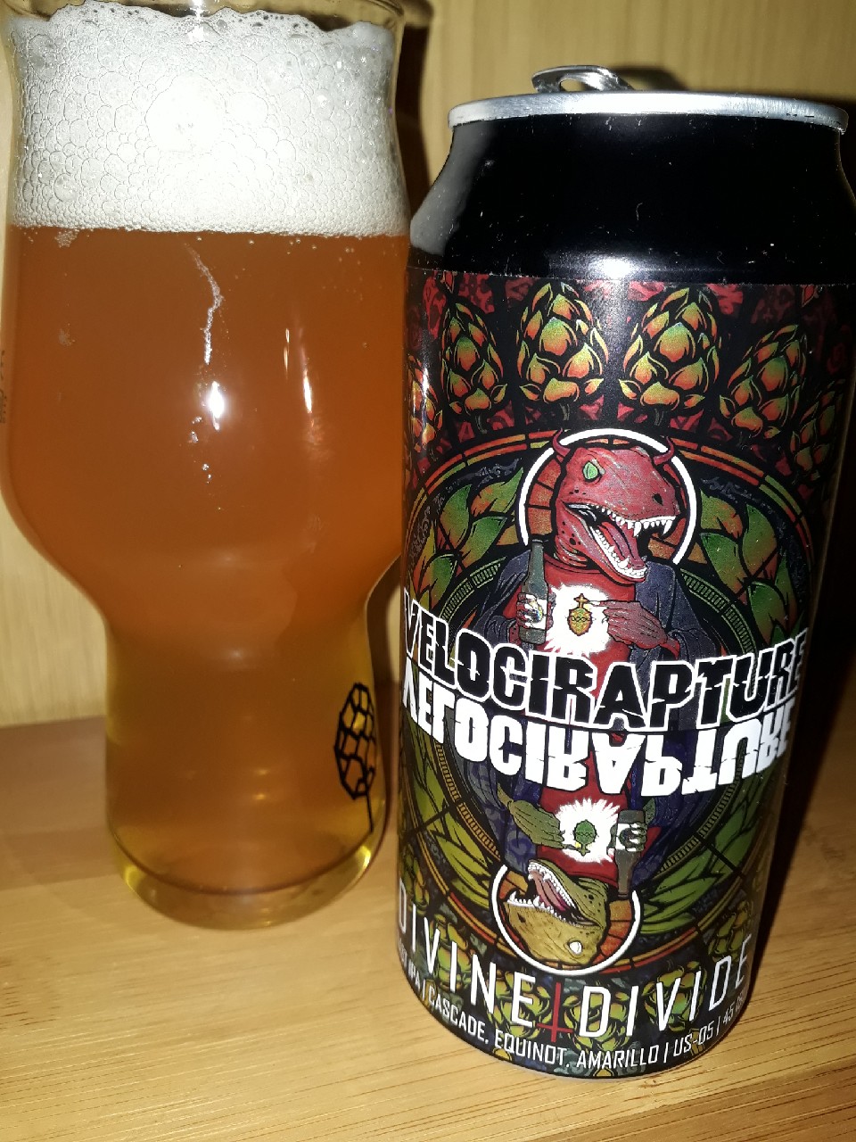 Velocirapture Divine | Divide West Coast IPA, England