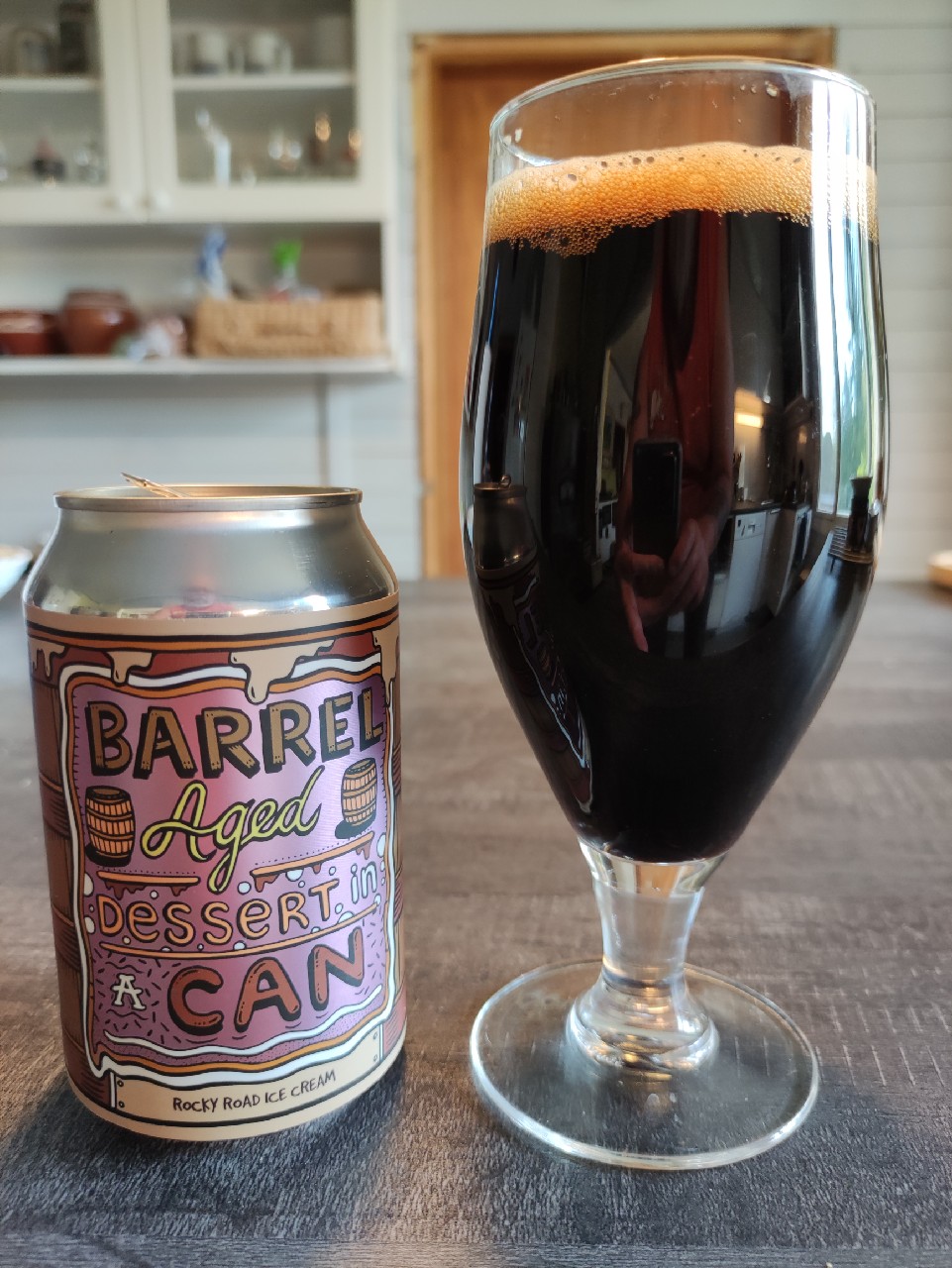 Barrel Aged Dessert In A Can - Rocky Road Ice Cream, Norway