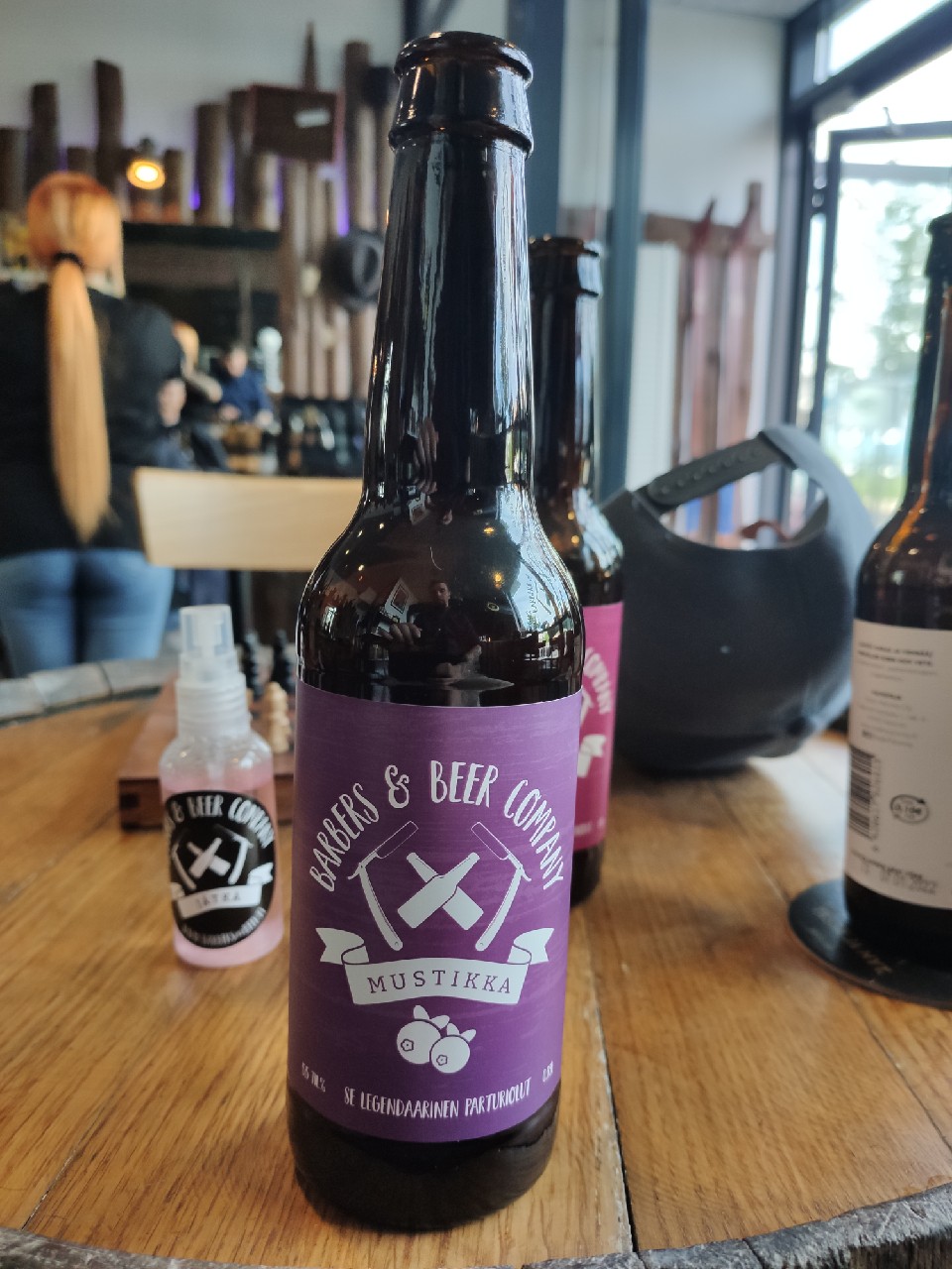 Barbers & Beer Company Mustikka, Finland