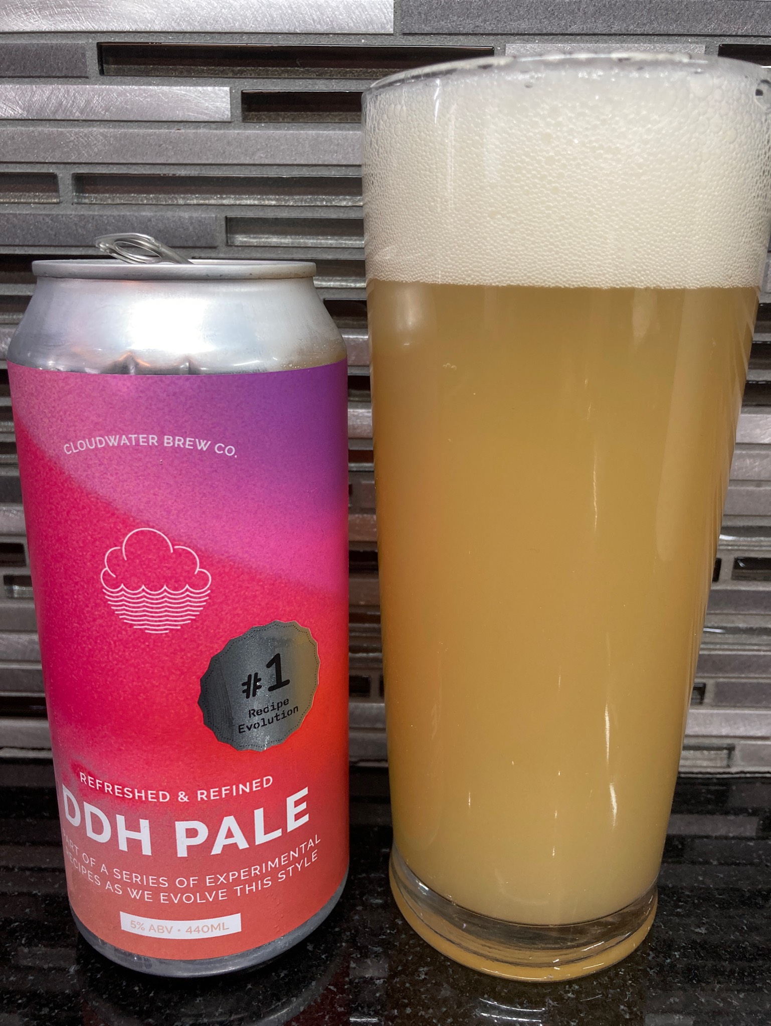 DDH Pale Recipe Evolution #1, England