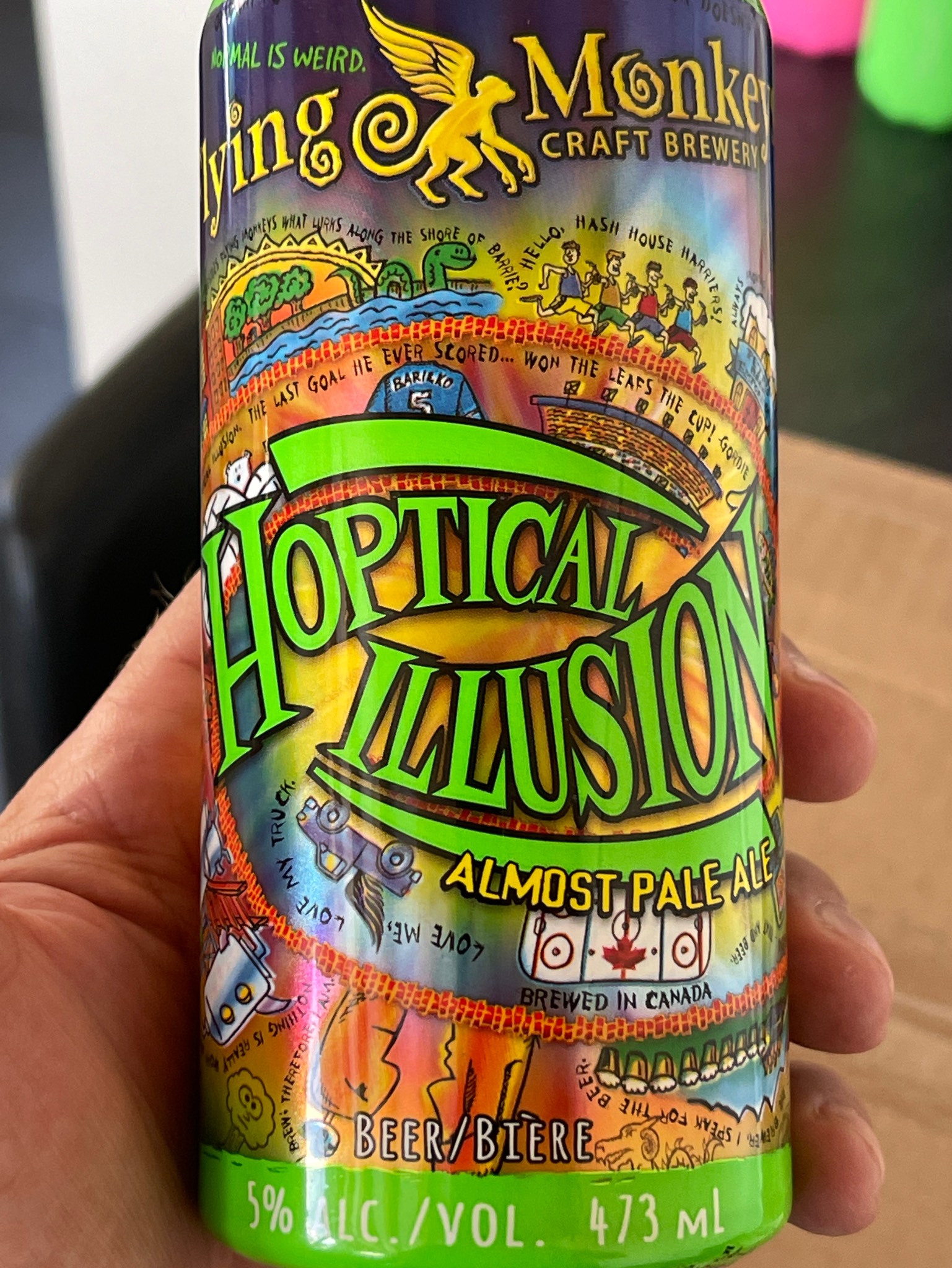 Hoptical Illusion, Canada