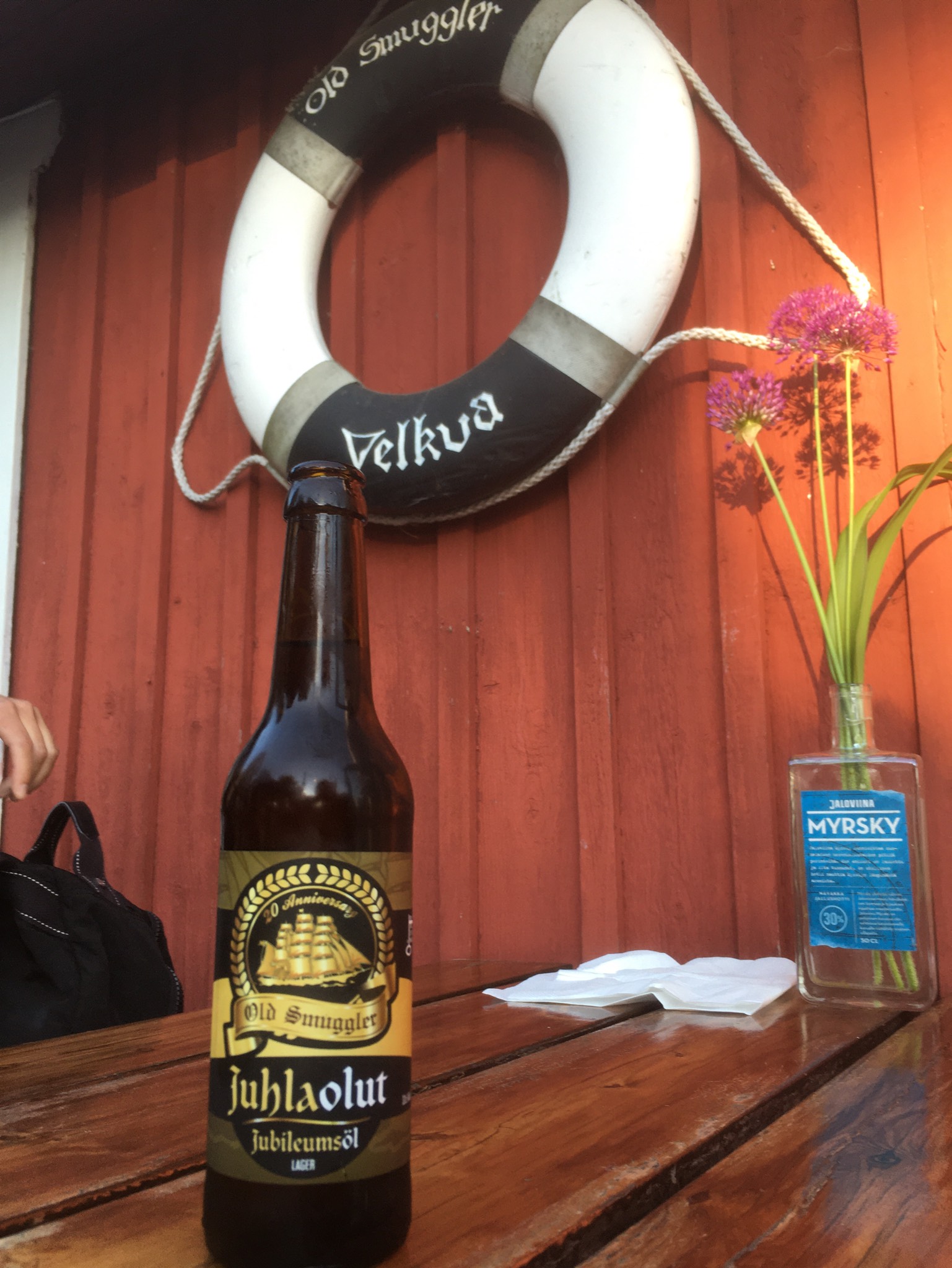 Juhlaolut Old Smuggler, Finland